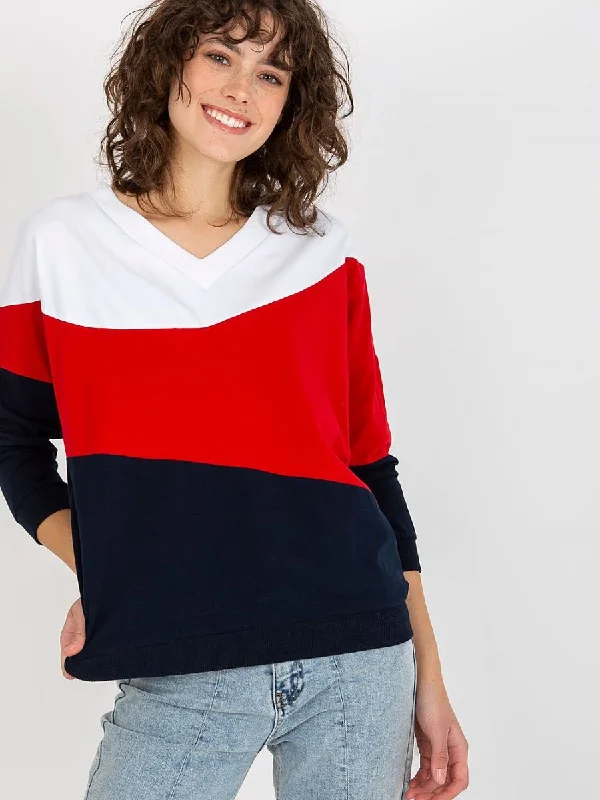 Sweatshirt Relevance Hoodie with Toggle Buttons Decorative Unique