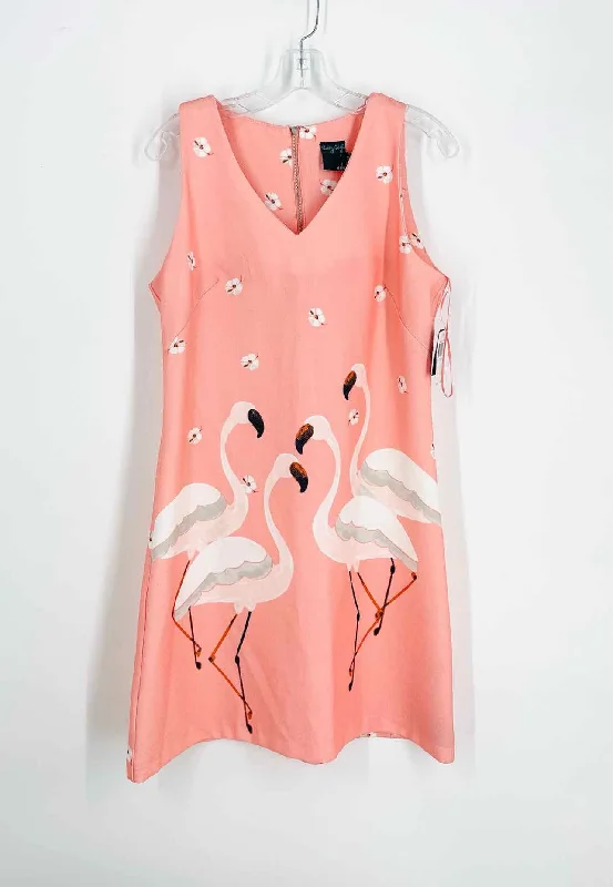 Gabby Skye Size 10 Pink/White Flamingo Floral NEW Dresses Dress Tunics Solid Classic