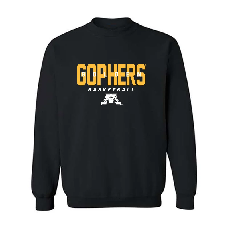 Minnesota - NCAA Women's Basketball : Brynn Senden - Classic Fashion Shersey Crewneck Sweatshirt Hoodie with Stripes Bold Sporty