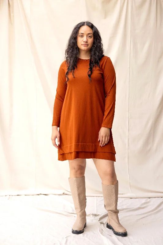 Fig Dress | Chestnut Tunic Top Casual