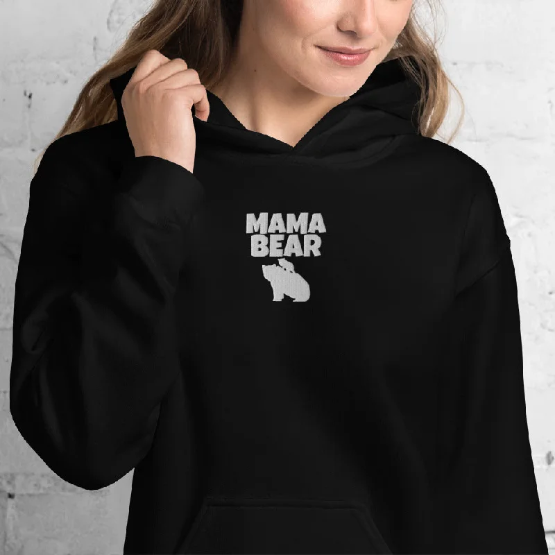 BOLD Mama Bear Embroidered Multiple Colors Mothers, Mom, Mother's Day Soft, Smooth, And Stylish Heavy Blend Hoodie Hoodie with Cropped Fit Short Trendy BOLD Mama Bear Embroidered Multiple Colors Mothers, Mom, Mother's Day Soft, Smooth, And Stylish Heavy Blend Hoodie Hoodie with Cropped Fit Short Trendy