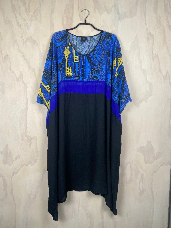 Juna Silk T  Dress / Mosaic Key Tunics Top rated