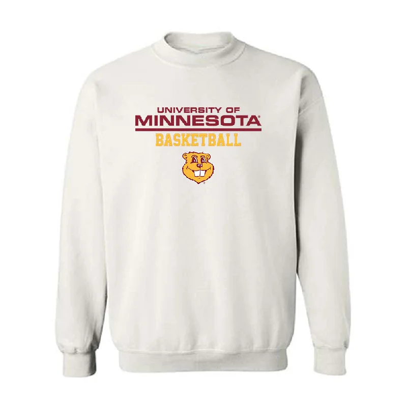 Minnesota - NCAA Women's Basketball : McKenna Johnson - Classic Fashion Shersey Crewneck Sweatshirt Cotton Hoodie Fleece Lining Warmth