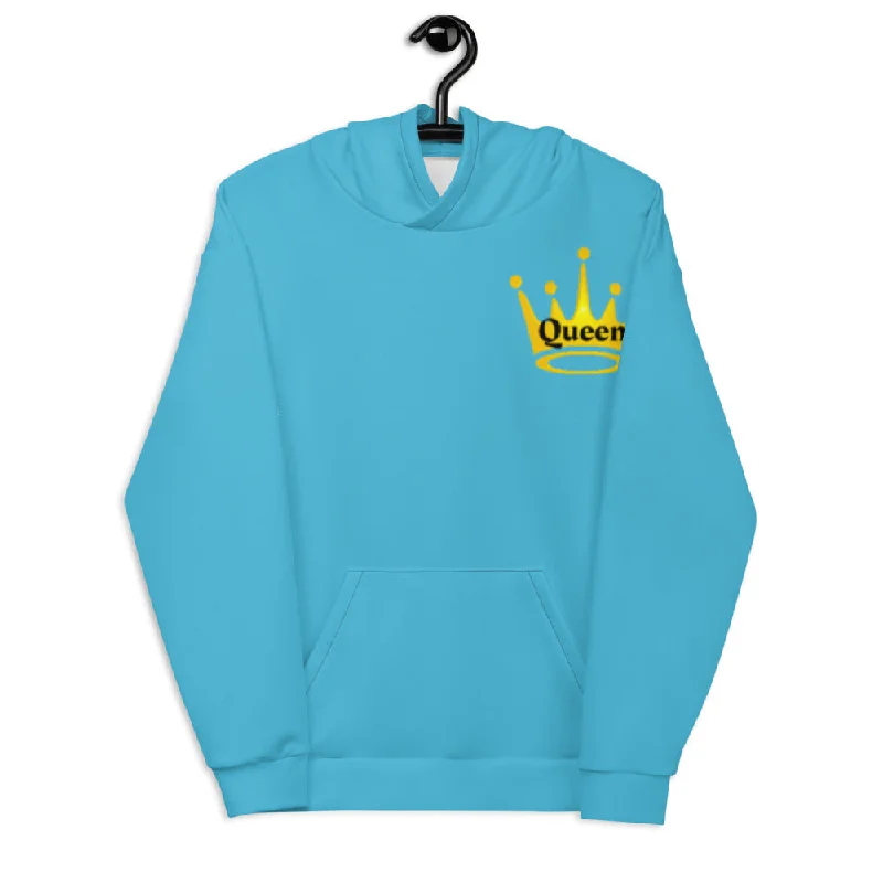 Queen Unisex Hoodie Hoodie with Toggle Buttons Decorative Unique