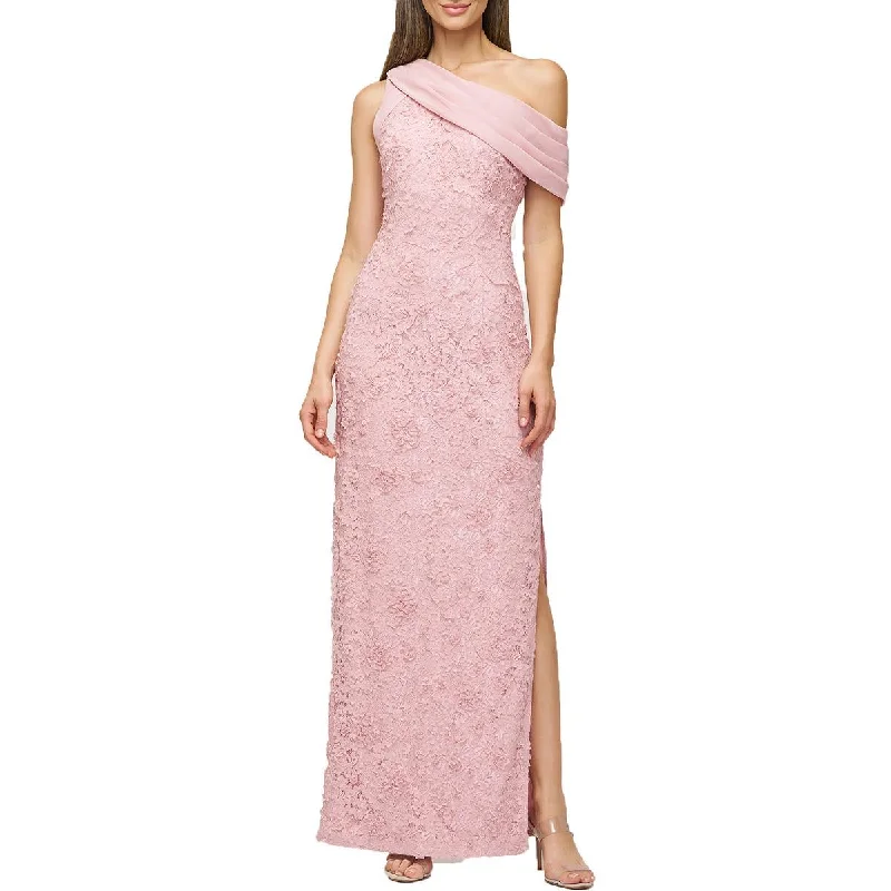 JS Collections Womens Lace Draped Evening Dress Tunics New arrival
