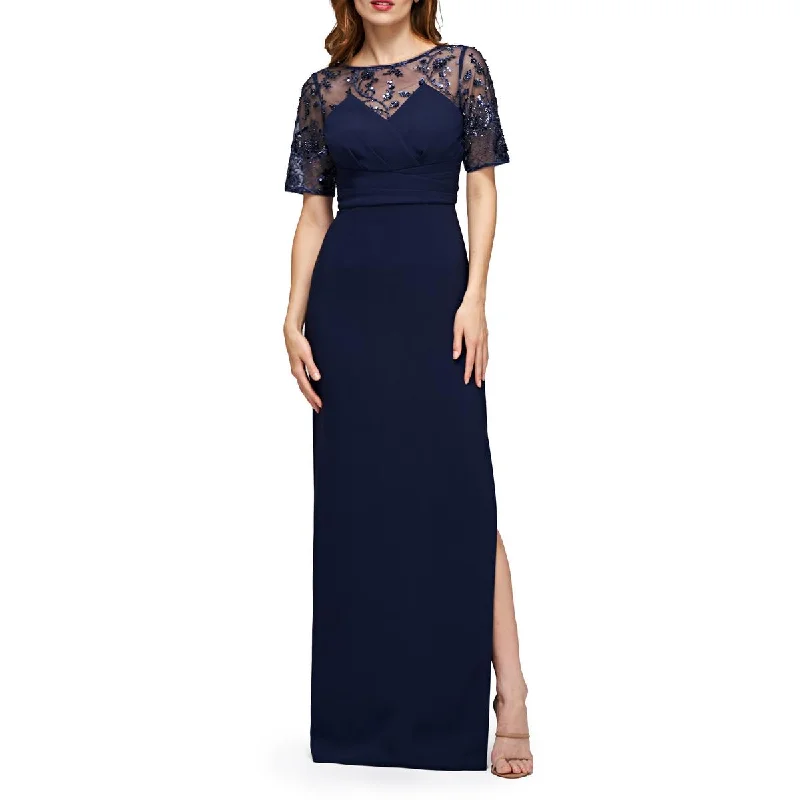 JS Collections Womens Vanessa Embellished Embroidered Evening Dress Tunics Designer luxury JS Collections Womens Vanessa Embellished Embroidered Evening Dress Tunics Designer luxury