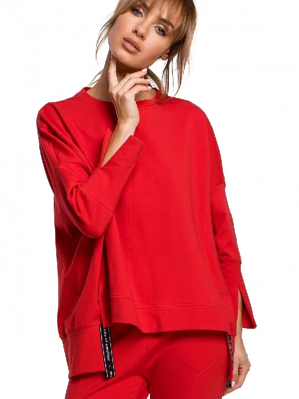 Sweatshirt Moe Hoodie with Set-In Sleeves Structured Classic