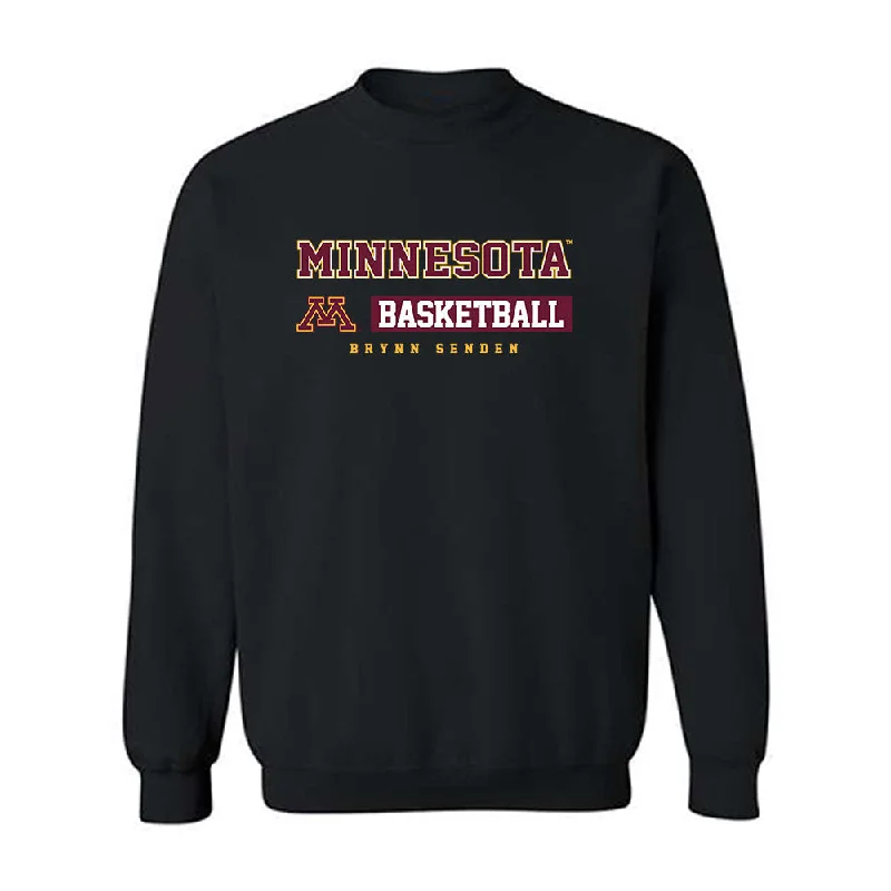Minnesota - NCAA Women's Basketball : Brynn Senden - Classic Fashion Shersey Crewneck Sweatshirt Hoodie with Mesh Breathable Sporty