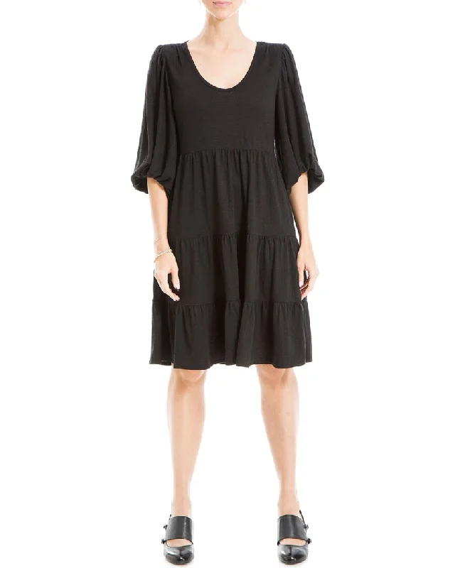 Max Studio Elbow Sleeve Dress Tunics Top rated