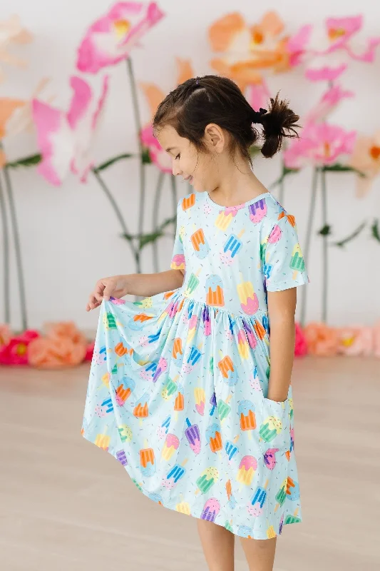 Sweet Treat S/S Pocket Twirl Dress Tunics Seasonal trendy