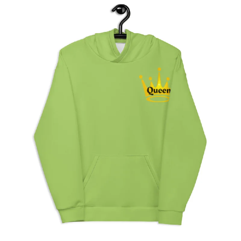 Queen Unisex Hoodie Hoodie with Elastic Waist Stretchable Comfortable