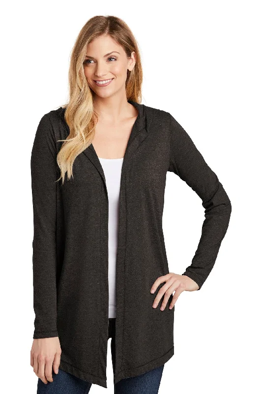 District ® Women's Perfect Tri ® Hooded Cardigan. DT156 Slim Fit Regular Fit Oversized