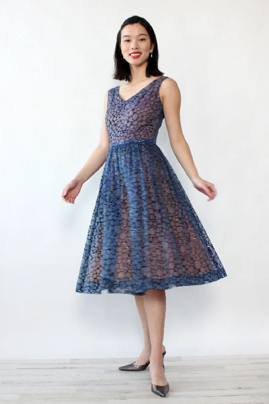 Constellation Party Dress S/M Tunics Polka dots