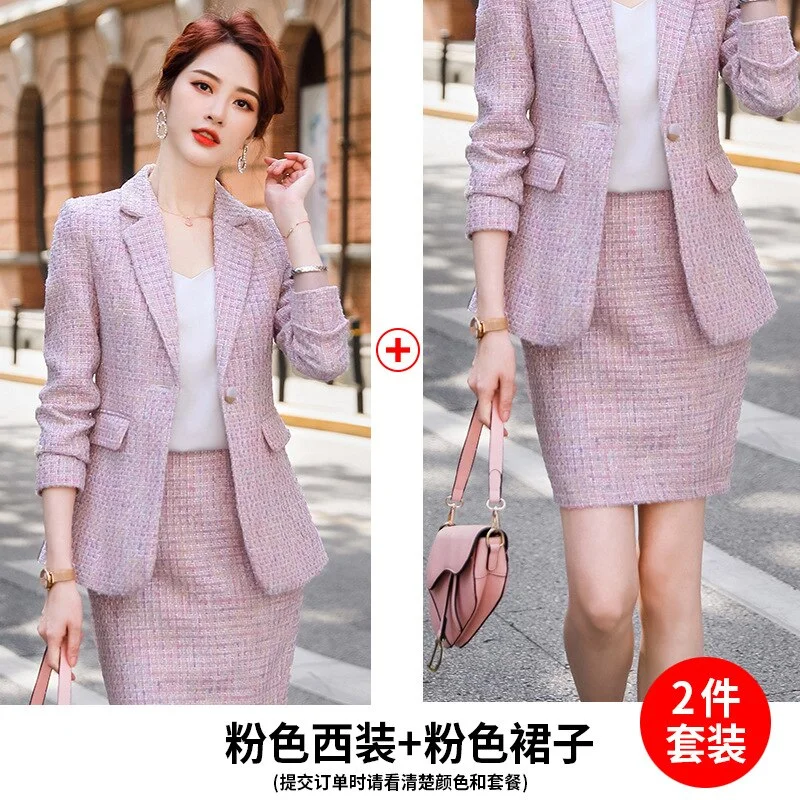 Blazer skirt-A