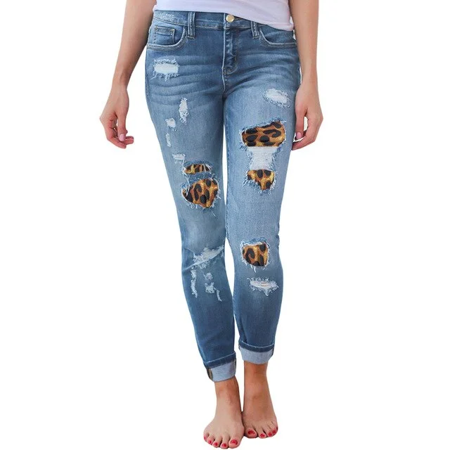 Stretch Denim Pants Formal Dress Pants