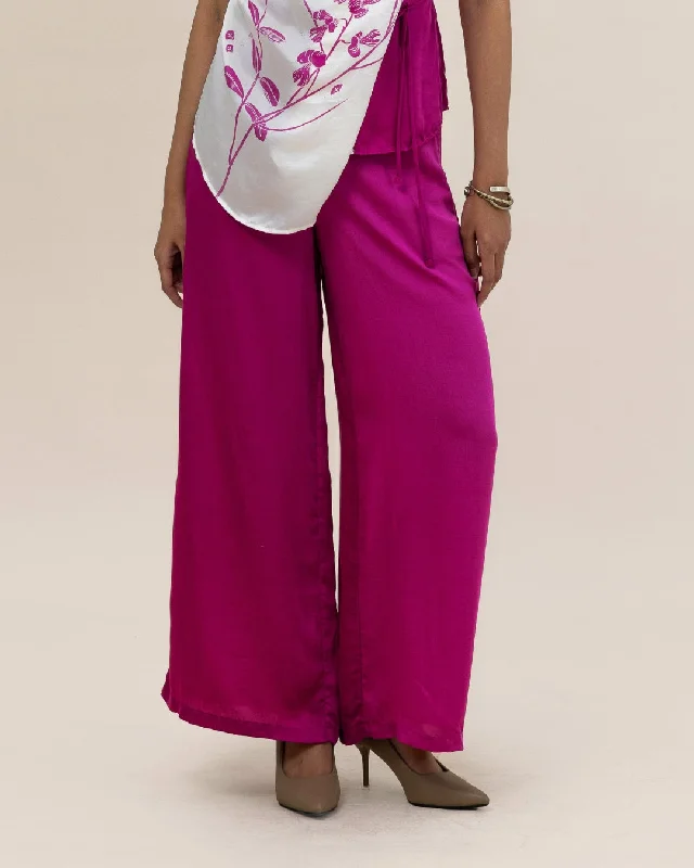 PLANTS - Palazzo Pants Comfortable Cargo Pants