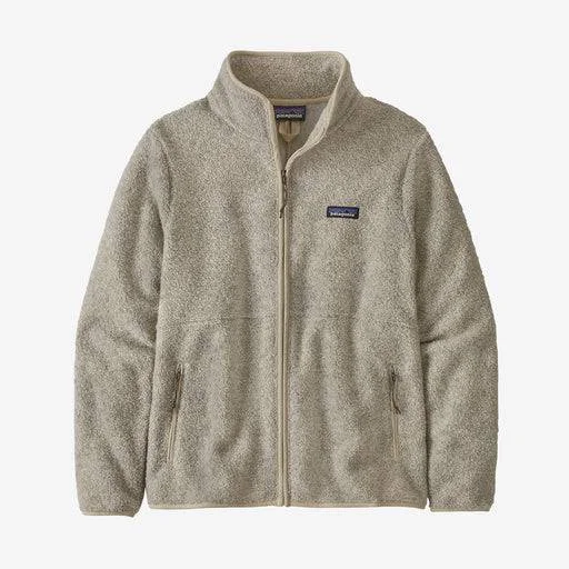 W's Reclaimed Fleece Jacket Zip Front Button Front Snap Front