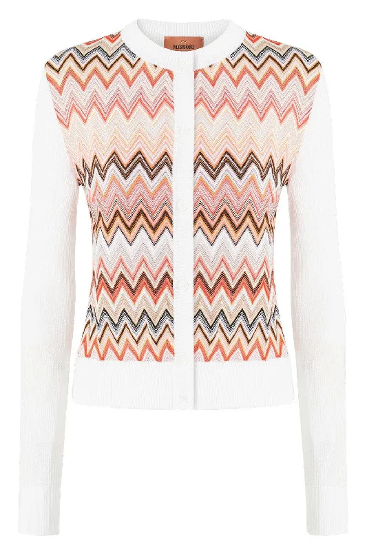 Multi Tone Cardigan Velvet Chenille Corduroy