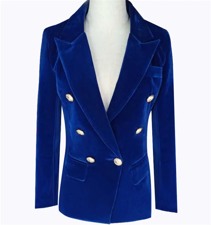 royal blue outerwear