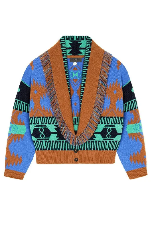 Icon Cardigan Bomber Chenille Brocade Lace