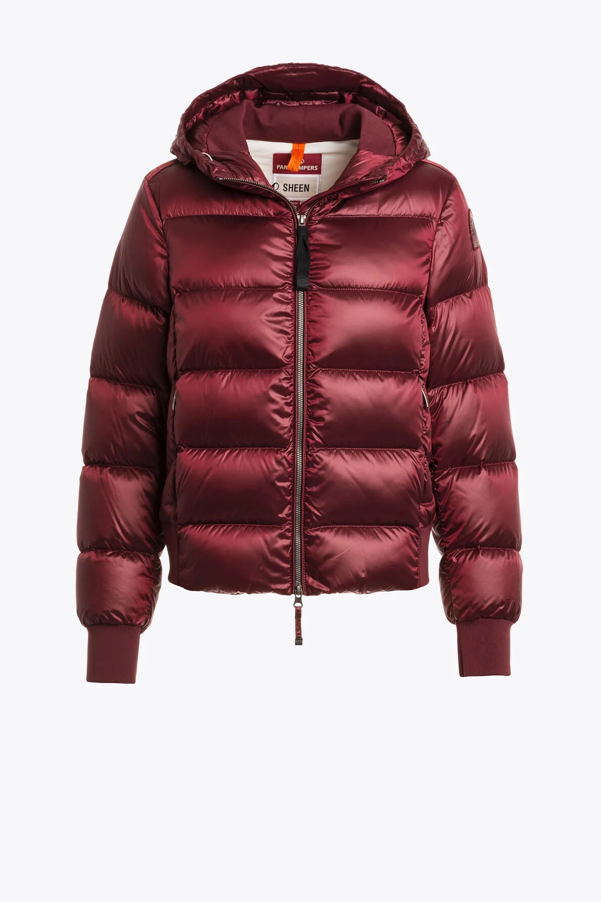 Women's Parajumpers Amarone Burgandy Mariah Jacket Appliqued Jacket Beaded Jacket Sequined Jacket