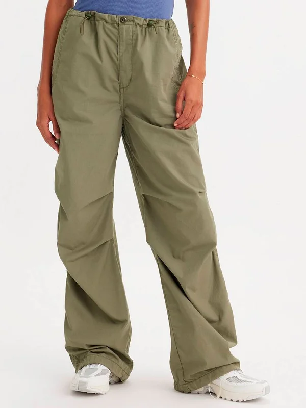 Parachute Deep Lichen Pants Trendy Velvet Pants