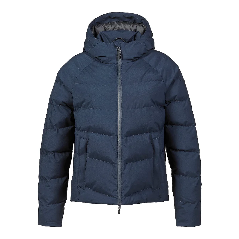 WOMEN'S MARINA QUILTED JACKET Ribbed Jacket Pleated Jacket Ruffled Jacket