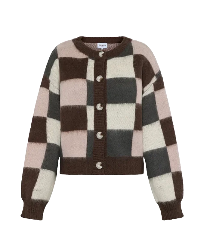 Megane Cardigan - Multi Fleece Cardigan Nylon Polyester