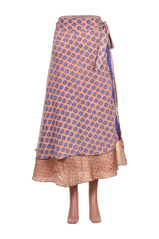 Vintage Wrap Skirt cashmere skirt fine