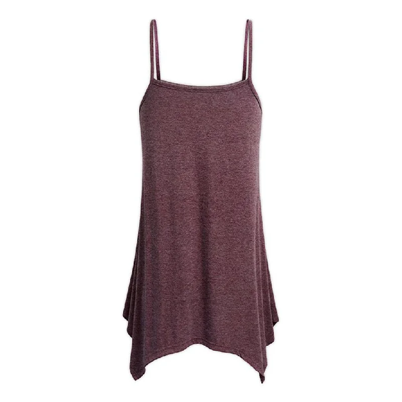 Maxbell Maxbell Women Sexy Spaghetti Strap Tank Tops V Neck Pleated Camisole Red 2XL bright tank top