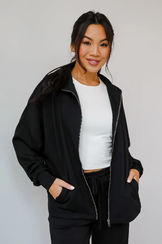 FINAL SALE - Essential Comfort Zip-Up Jacket - DOORBUSTER Zippered Jacket Buttoned Jacket Snapped Jacket FINAL SALE - Essential Comfort Zip-Up Jacket - DOORBUSTER Zippered Jacket Buttoned Jacket Snapped Jacket