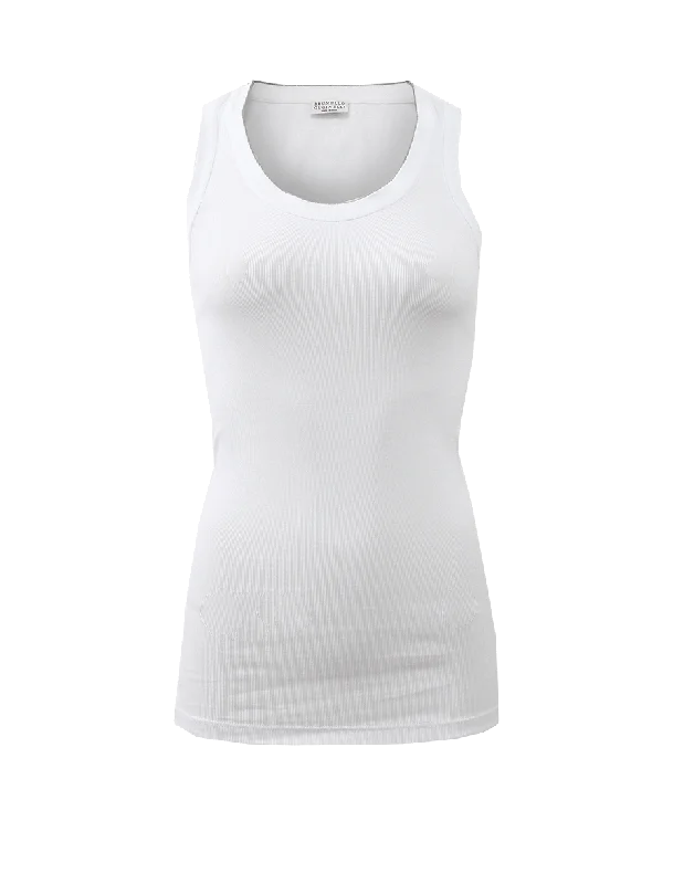 Monili Trim Tank sexy tank top