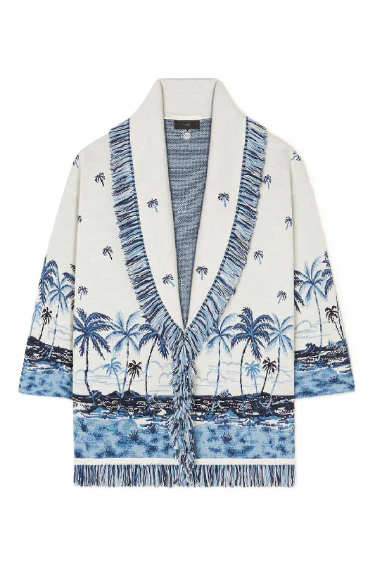 The Tale Of A Hawaiian Cardigan Fleece Fabric Down Fabric Feather Fabric