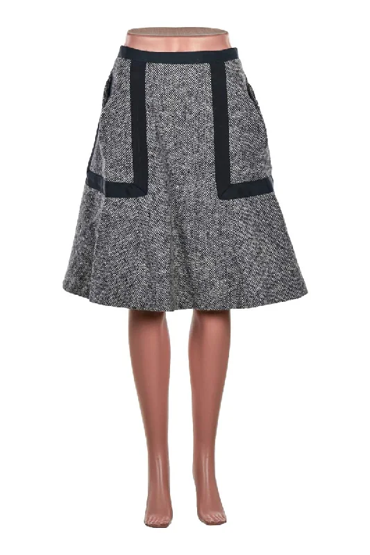 J&M Davidson Skirt velvet skirt rich