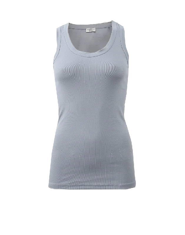 Monili Trim Tank strapless tank top