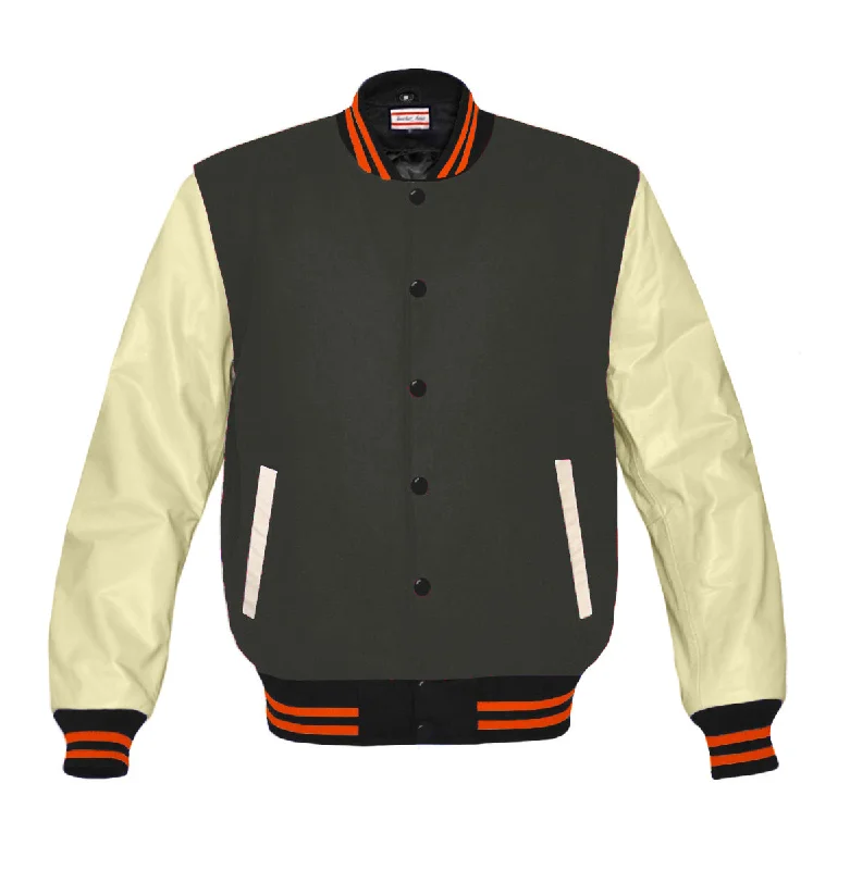 Original American Varsity Real Cream Leather Letterman College Baseball Women Wool Jackets #CRSL-ORSTR-BB-Bband Nylon Jacket Polyester Jacket Spandex Jacket Original American Varsity Real Cream Leather Letterman College Baseball Women Wool Jackets #CRSL-ORSTR-BB-Bband Nylon Jacket Polyester Jacket Spandex Jacket