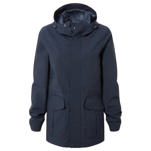 TOG24 Womens/Ladies Burradon Waterproof Jacket Oversized Jacket Tailored Jacket Straight Jacket
