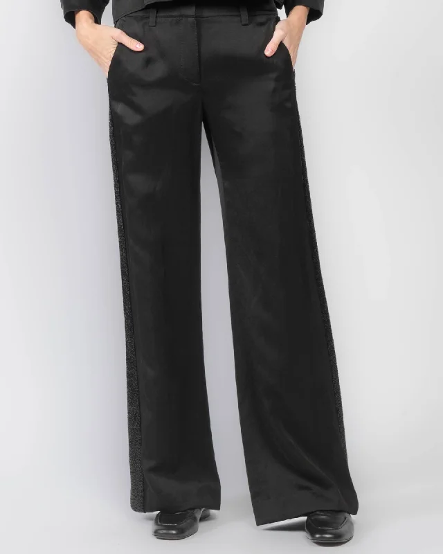 Howard With Beaded Tux Pants Soft Wool Pants