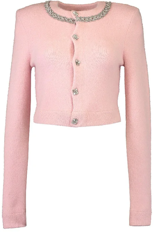Embellished Cardigan Tailored Straight A-Line