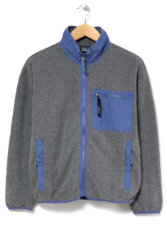 Patagonia Synchilla Women's Jacket - Nickel Jersey Jacket Tulle Jacket Batik Jacket