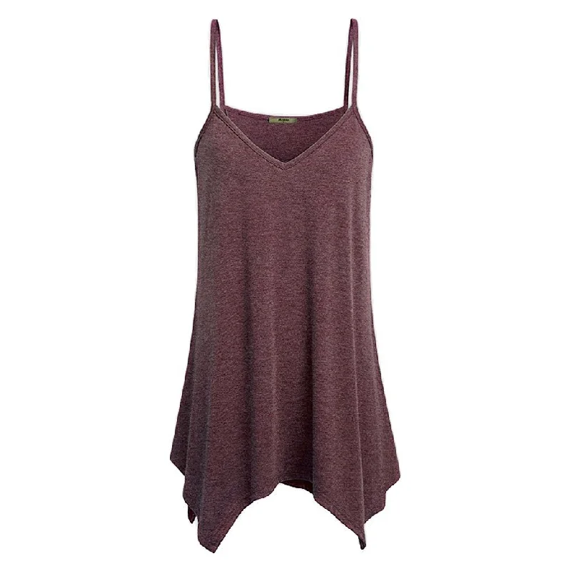 Maxbell Maxbell Women Sexy Spaghetti Strap Tank Tops V Neck Pleated Camisole Red 3XL sexy tank top