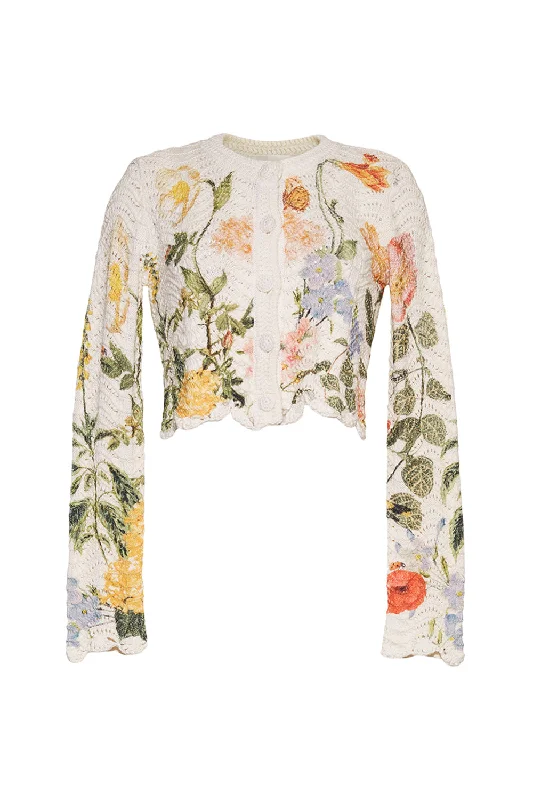 Jolene Cardigan Neon metallic Matte