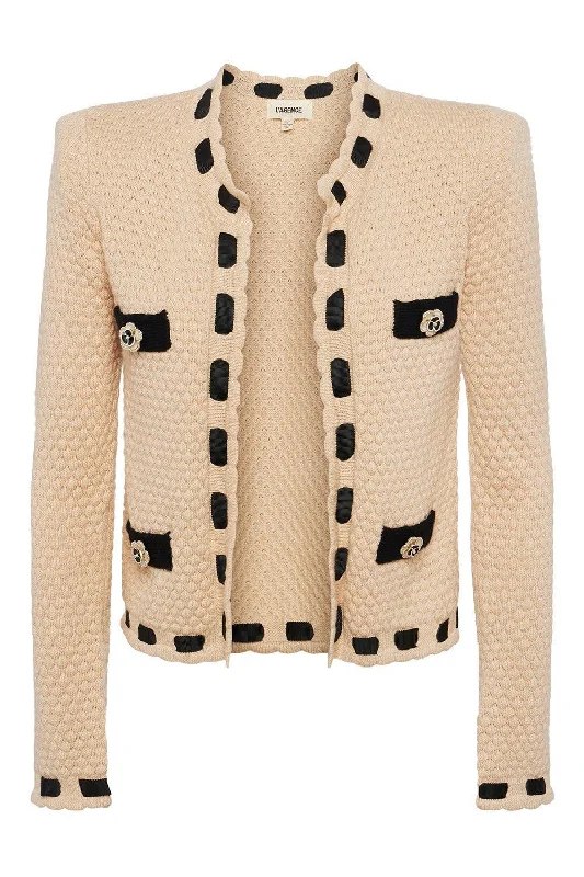 Astor Cardigan Zippered Front Buttoned Front Snap Front