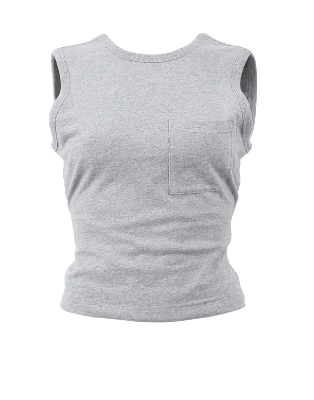 Jersey Twist Tank cotton tank top