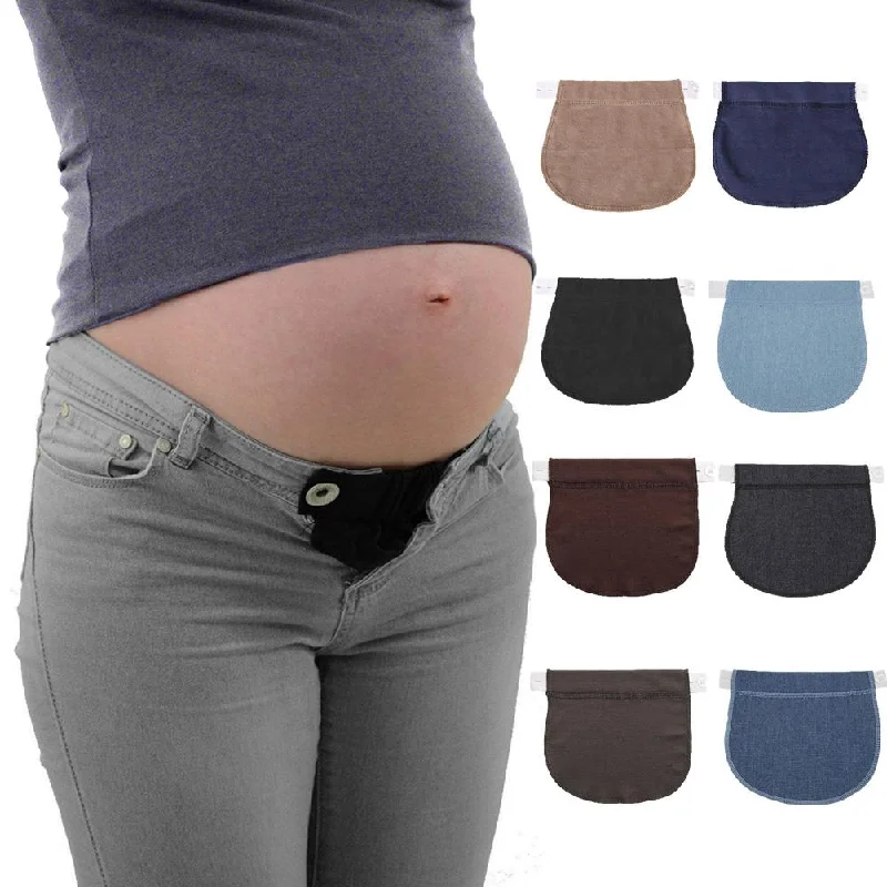 Waist adjustable Clothing Pants For Pregnant Soft Stretch Pants