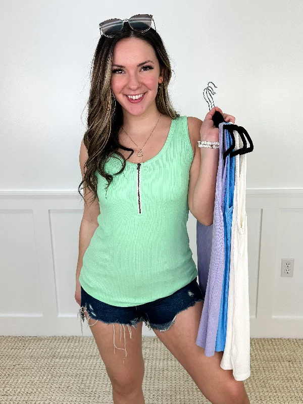 Where Did You Go Rayon Blend Avery Mae Tank Top - 4 colors! casual tank top