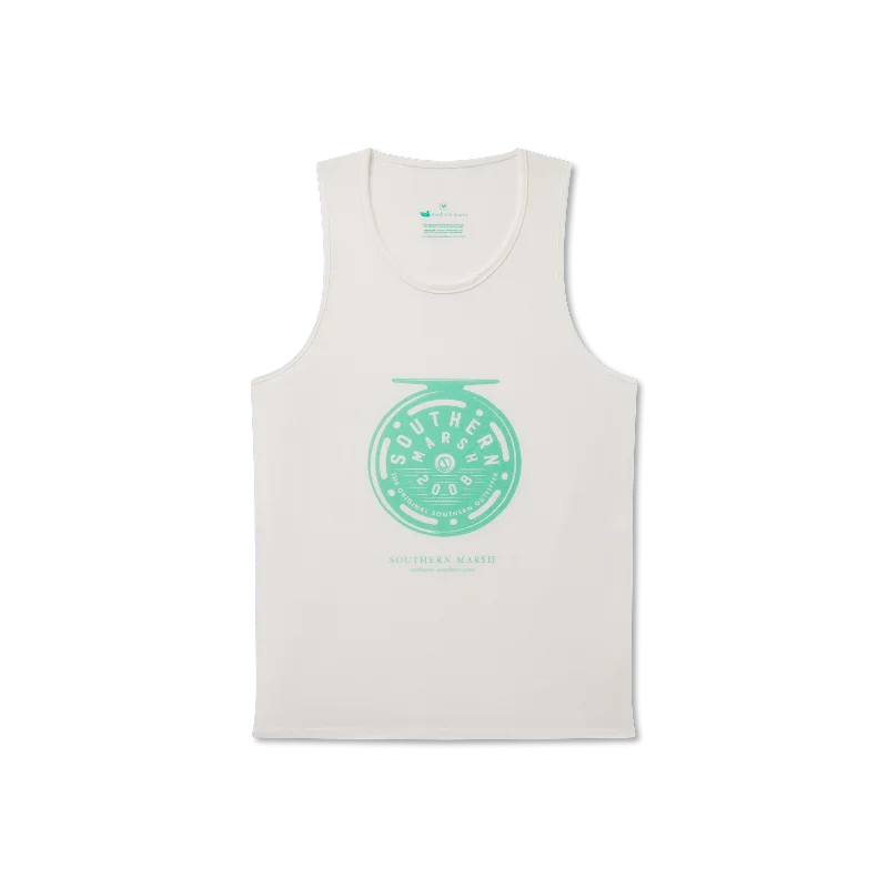 Fly Reel Tank boho tank top