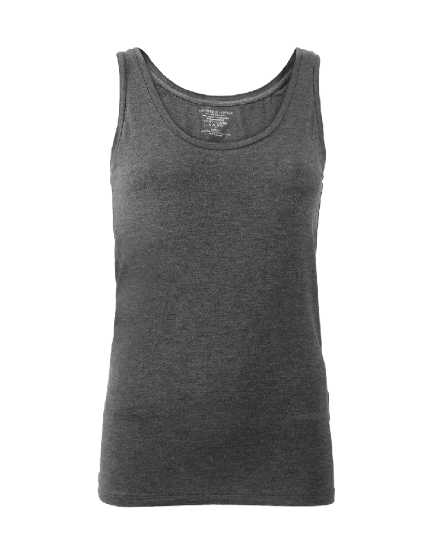 Scoop Neck Tank gold tank top