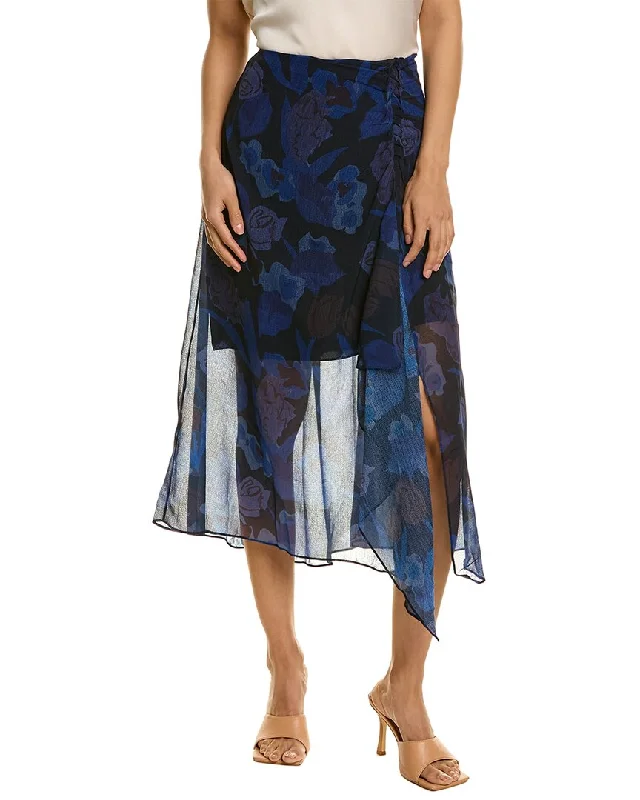 Ted Baker Lexy Midi Skirt leather skirt sleek