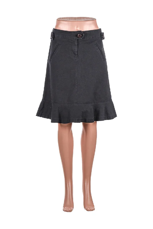 Sitwell Skirt cashmere skirt plush